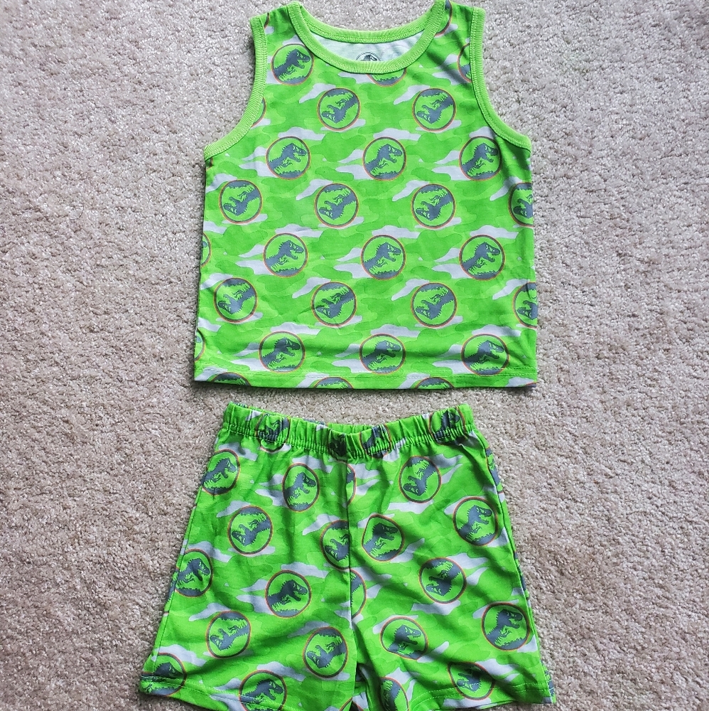 Universal Studios Jurassic Park Toddler Boys Pajamas Set